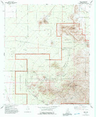 Avra Arizona Historical topographic map, 1:24000 scale, 7.5 X 7.5 Minute, Year 1968