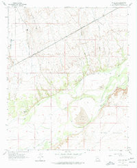 Aztec NW Arizona Historical topographic map, 1:24000 scale, 7.5 X 7.5 Minute, Year 1965