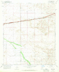 Aztec SE Arizona Historical topographic map, 1:24000 scale, 7.5 X 7.5 Minute, Year 1965