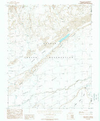 Baby Rocks Arizona Historical topographic map, 1:24000 scale, 7.5 X 7.5 Minute, Year 1988