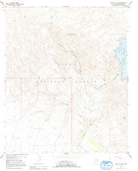 Bartlett Dam Arizona Historical topographic map, 1:24000 scale, 7.5 X 7.5 Minute, Year 1964