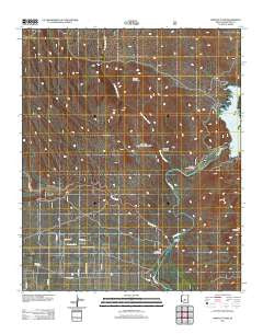 Bartlett Dam Arizona Historical topographic map, 1:24000 scale, 7.5 X 7.5 Minute, Year 2011