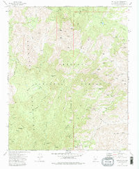 Battle Flat Arizona Historical topographic map, 1:24000 scale, 7.5 X 7.5 Minute, Year 1974