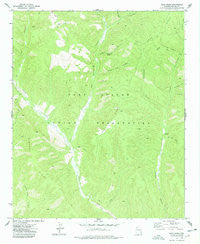 Bear Ridge Arizona Historical topographic map, 1:24000 scale, 7.5 X 7.5 Minute, Year 1977