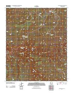 Beckers Butte Arizona Historical topographic map, 1:24000 scale, 7.5 X 7.5 Minute, Year 2011