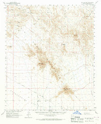 Big Horn Mts Arizona Historical topographic map, 1:62500 scale, 15 X 15 Minute, Year 1961