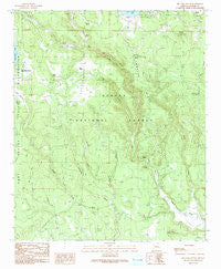 Big Lake South Arizona Historical topographic map, 1:24000 scale, 7.5 X 7.5 Minute, Year 1991