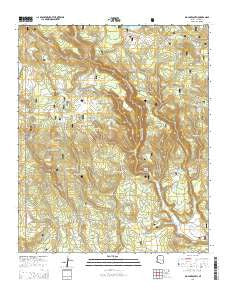 Big Lake South Arizona Current topographic map, 1:24000 scale, 7.5 X 7.5 Minute, Year 2014