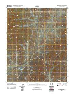 Big Mountain Dam Arizona Historical topographic map, 1:24000 scale, 7.5 X 7.5 Minute, Year 2011