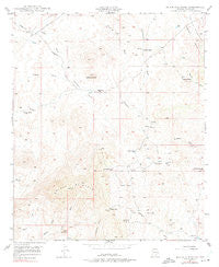 Black Mountain Arizona Historical topographic map, 1:24000 scale, 7.5 X 7.5 Minute, Year 1949