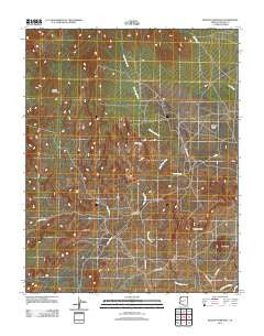 Boiling Over Well Arizona Historical topographic map, 1:24000 scale, 7.5 X 7.5 Minute, Year 2011