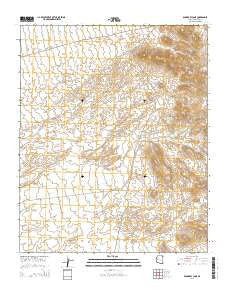 Boundary Cone Arizona Current topographic map, 1:24000 scale, 7.5 X 7.5 Minute, Year 2014