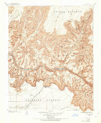 Bright Angel Arizona Historical topographic map, 1:48000 scale, 15 X 15 Minute, Year 1903