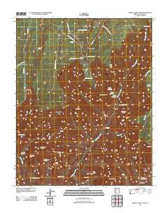Bright Angel Point Arizona Historical topographic map, 1:24000 scale, 7.5 X 7.5 Minute, Year 2011