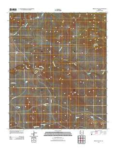 Bronco Gulch Arizona Historical topographic map, 1:24000 scale, 7.5 X 7.5 Minute, Year 2011