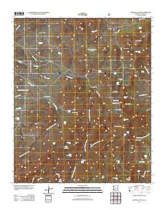 Brooklyn Peak Arizona Historical topographic map, 1:24000 scale, 7.5 X 7.5 Minute, Year 2011