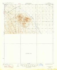 Buck Mountains Arizona Historical topographic map, 1:62500 scale, 15 X 15 Minute, Year 1929