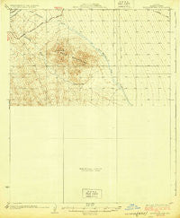Buck Mountains Arizona Historical topographic map, 1:62500 scale, 15 X 15 Minute, Year 1929