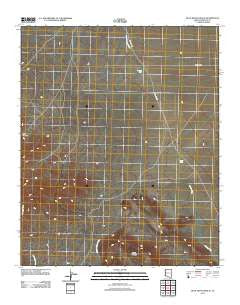 Buck Mountains SE Arizona Historical topographic map, 1:24000 scale, 7.5 X 7.5 Minute, Year 2011