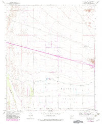 Buckeye NW Arizona Historical topographic map, 1:24000 scale, 7.5 X 7.5 Minute, Year 1958
