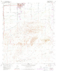 Buckeye Arizona Historical topographic map, 1:24000 scale, 7.5 X 7.5 Minute, Year 1958