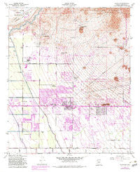 Buckhorn Arizona Historical topographic map, 1:24000 scale, 7.5 X 7.5 Minute, Year 1956