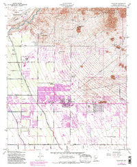 Buckhorn Arizona Historical topographic map, 1:24000 scale, 7.5 X 7.5 Minute, Year 1956