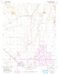 Calderwood Butte Arizona Historical topographic map, 1:24000 scale, 7.5 X 7.5 Minute, Year 1957