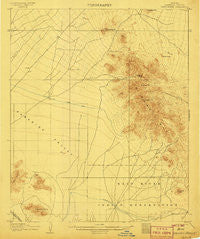 Camelsback Arizona Historical topographic map, 1:62500 scale, 15 X 15 Minute, Year 1906