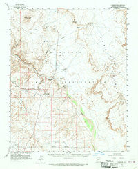 Cameron Arizona Historical topographic map, 1:62500 scale, 15 X 15 Minute, Year 1955