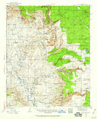 Camp Verde Arizona Historical topographic map, 1:125000 scale, 30 X 30 Minute, Year 1932