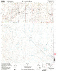Campini Mesa Arizona Historical topographic map, 1:24000 scale, 7.5 X 7.5 Minute, Year 2004
