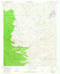 Campo Bonito Arizona Historical topographic map, 1:24000 scale, 7.5 X 7.5 Minute, Year 1948