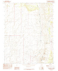 Cane Springs SE Arizona Historical topographic map, 1:24000 scale, 7.5 X 7.5 Minute, Year 1985