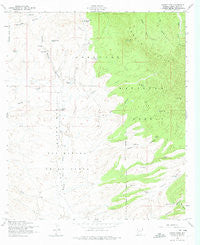 Canelo Pass Arizona Historical topographic map, 1:24000 scale, 7.5 X 7.5 Minute, Year 1958