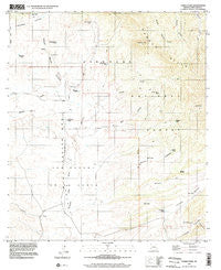 Canelo Pass Arizona Historical topographic map, 1:24000 scale, 7.5 X 7.5 Minute, Year 1996