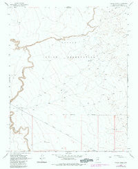 Canyon Diablo Arizona Historical topographic map, 1:24000 scale, 7.5 X 7.5 Minute, Year 1968