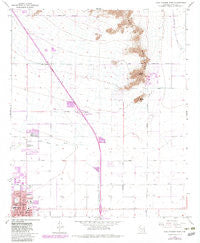 Casa Grande East Arizona Historical topographic map, 1:24000 scale, 7.5 X 7.5 Minute, Year 1965