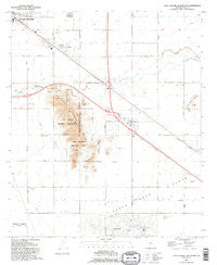 Casa Grande Mountains Arizona Historical topographic map, 1:24000 scale, 7.5 X 7.5 Minute, Year 1992
