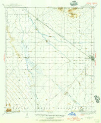 Casa Grande Arizona Historical topographic map, 1:62500 scale, 15 X 15 Minute, Year 1922