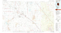 Casa Grande Arizona Historical topographic map, 1:100000 scale, 30 X 60 Minute, Year 1994