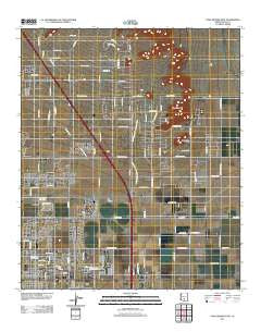 Casa Grande East Arizona Historical topographic map, 1:24000 scale, 7.5 X 7.5 Minute, Year 2011
