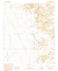 Castle Dome Peak Arizona Historical topographic map, 1:24000 scale, 7.5 X 7.5 Minute, Year 1990