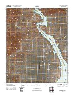 Castle Rock Arizona Historical topographic map, 1:24000 scale, 7.5 X 7.5 Minute, Year 2011