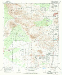 Cat Mountain Arizona Historical topographic map, 1:24000 scale, 7.5 X 7.5 Minute, Year 1968