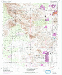 Cat Mountain Arizona Historical topographic map, 1:24000 scale, 7.5 X 7.5 Minute, Year 1968
