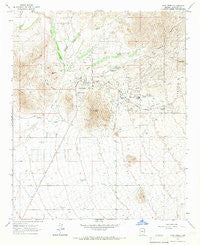 Cave Creek Arizona Historical topographic map, 1:24000 scale, 7.5 X 7.5 Minute, Year 1965