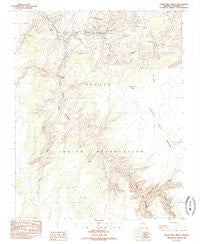 Cedar Tree Bench Arizona Historical topographic map, 1:24000 scale, 7.5 X 7.5 Minute, Year 1985