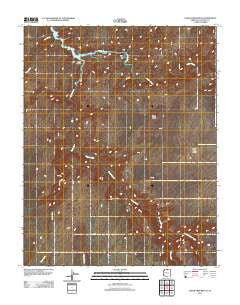 Cedar Tree Bench Arizona Historical topographic map, 1:24000 scale, 7.5 X 7.5 Minute, Year 2011