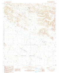 Cementosa Wash Arizona Historical topographic map, 1:24000 scale, 7.5 X 7.5 Minute, Year 1990
